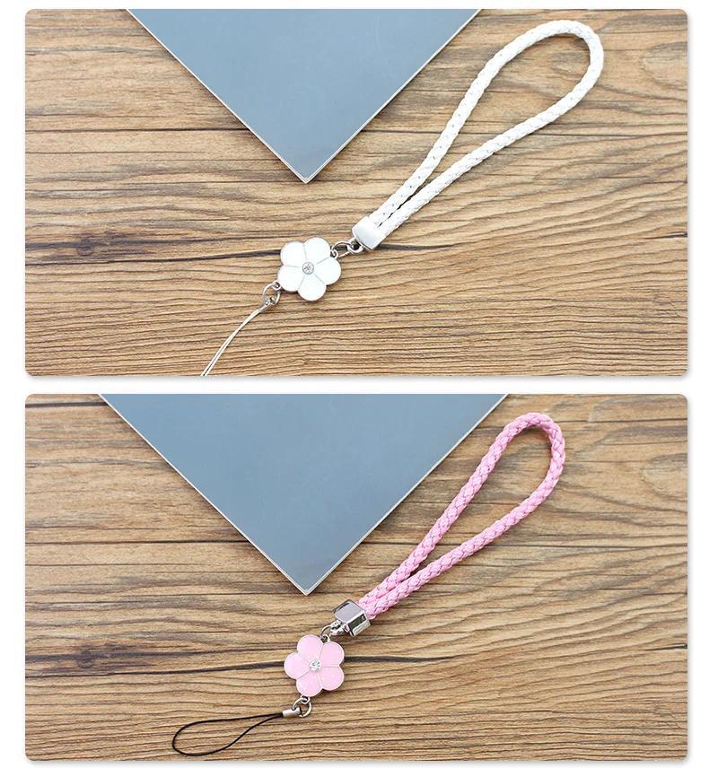 Multicolor Phone Charm Strap - Short Braided String, Anti-Lost Lanyard for Phones/Cameras, Keychain Gift Accessory