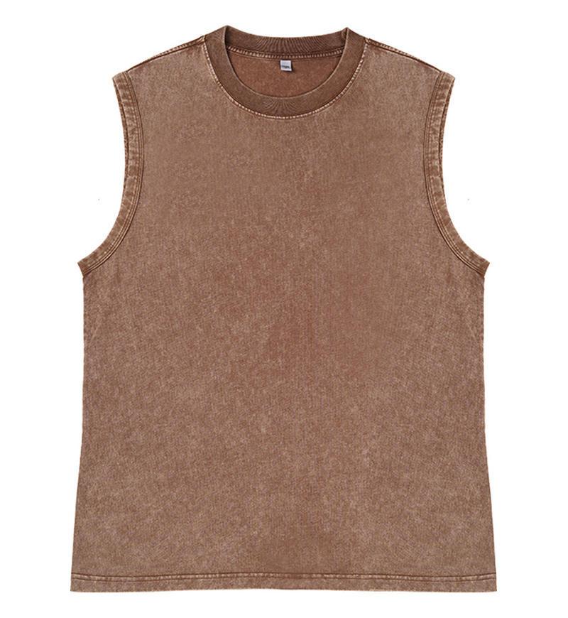 2026 solid color 2-Pack all genders new sports retro washed vest T-shirt gym fitness sleeveless T-shirt basketball training washed vest 2026 solid color 2-Pack all genders new sports retro washed vest T-shirt gym fitness sleeveless T-shirt basketball training washed vest