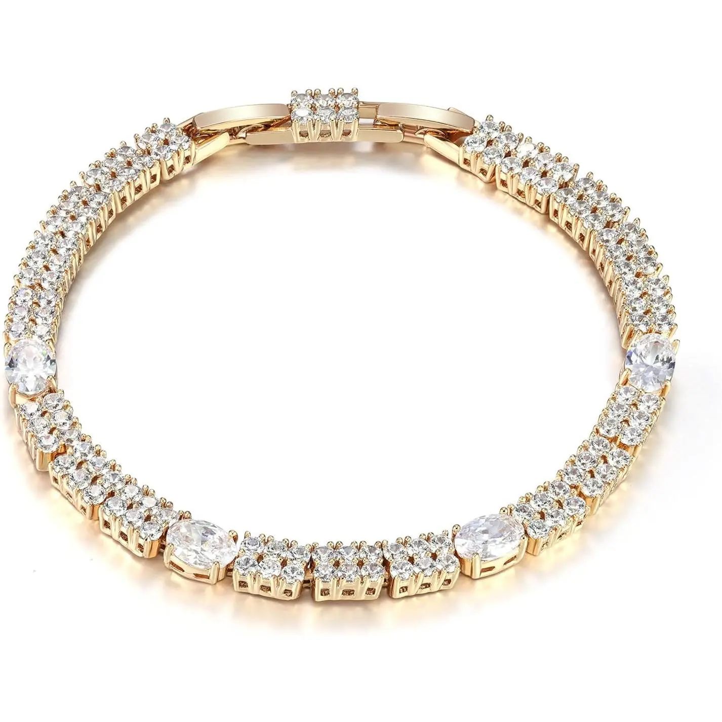 Green/Red/Blue/White Eternal Bracelet with Cubic Zirconia  for Women for .