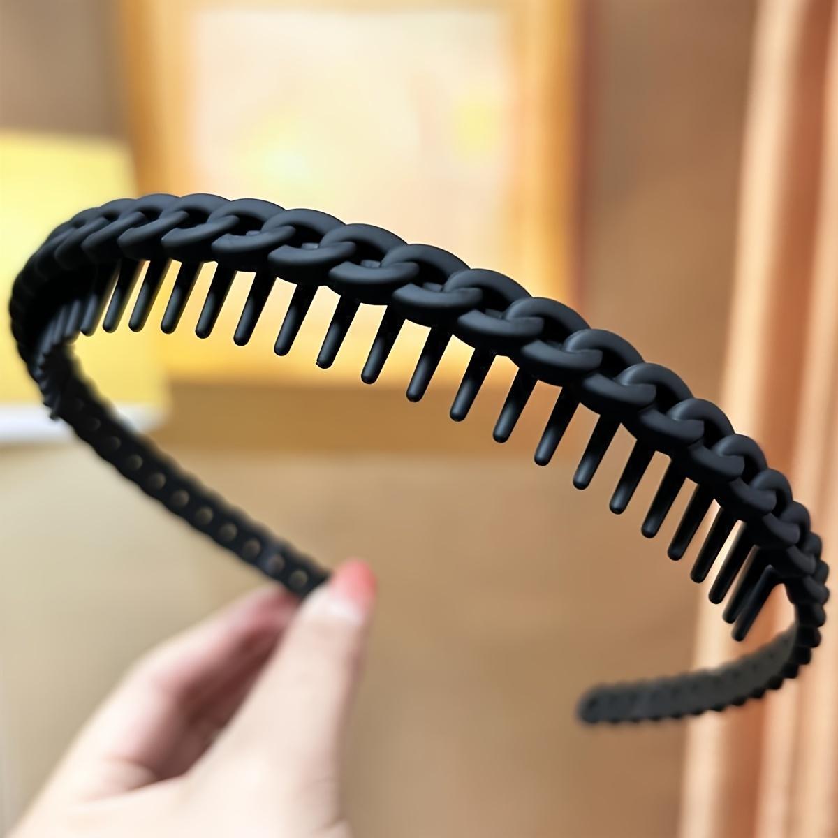 2 Toothed Hair Ties, Non-slip Headbands for Face Washing and Styling, Sweet and Versatile Non-slip Hair Hoops, Bangs and Broken Hair Clips, and Hair Accessories.