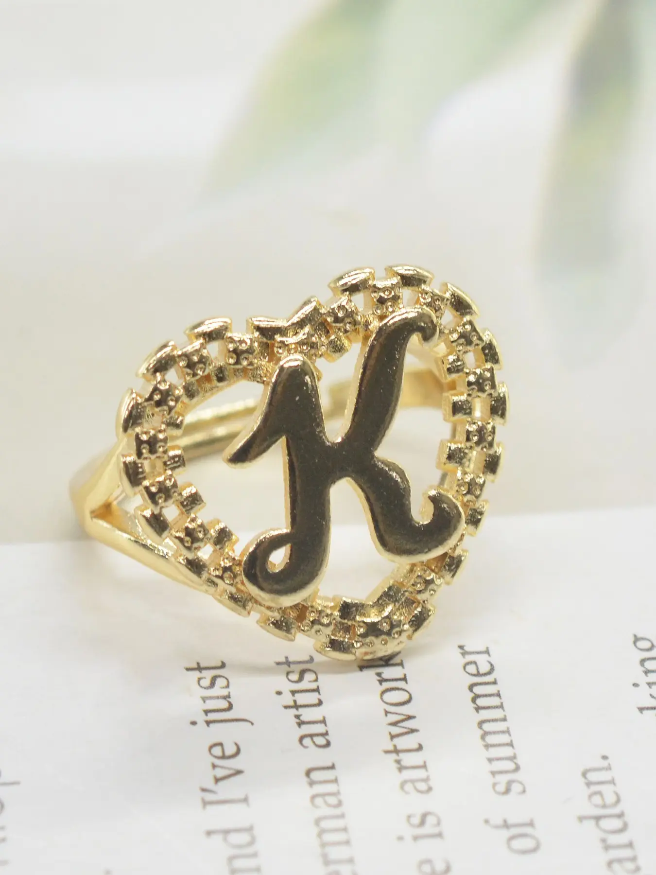 Elegant Chain Design Open Ring, Unisex Couple Jewelry, Perfect for Christmas, Valentine's Day, Birthday Parties, Fashionable Daily Wear