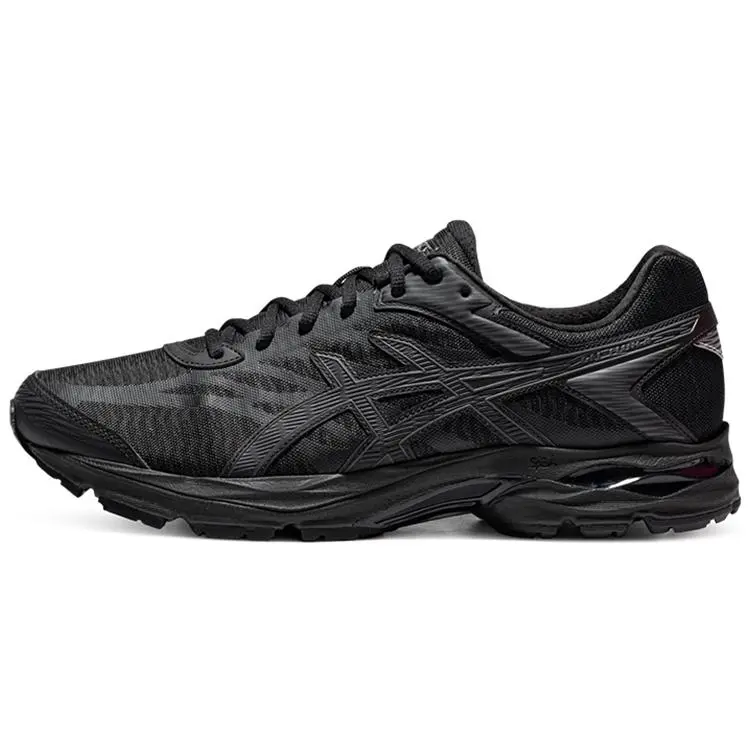 ASICS Gel-Flux 4 Comfortable Sports Sneakers With Fabric Synthetic Leather For Shock Absorption, Non-Slip, Wear-Resistant, And Breathable Design, Low-Top, Trail Running Shoes 1011A614-009