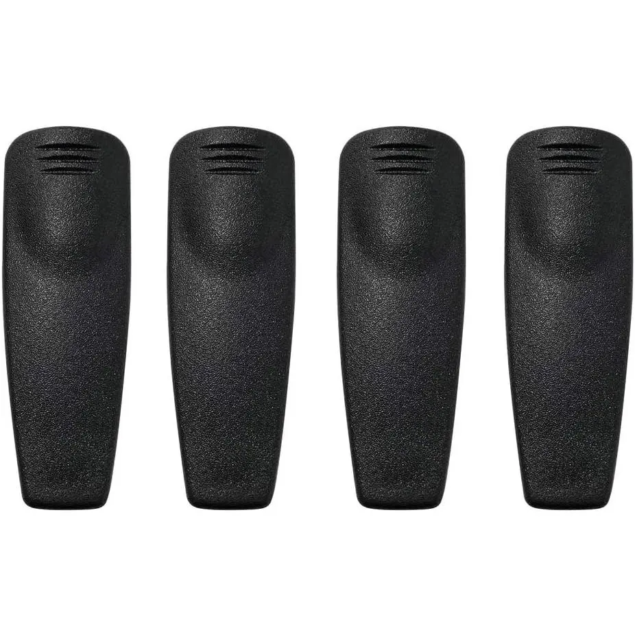 Belt Clip  Compatible for  A10 A12 CP110 EP150 RDM2070D RDV5100 RDV2020 RDU2020 RDU2080D RDU4100 RDU4160D Portable Two Way Radio RLN6307 RLN6307A(4 Pcs)