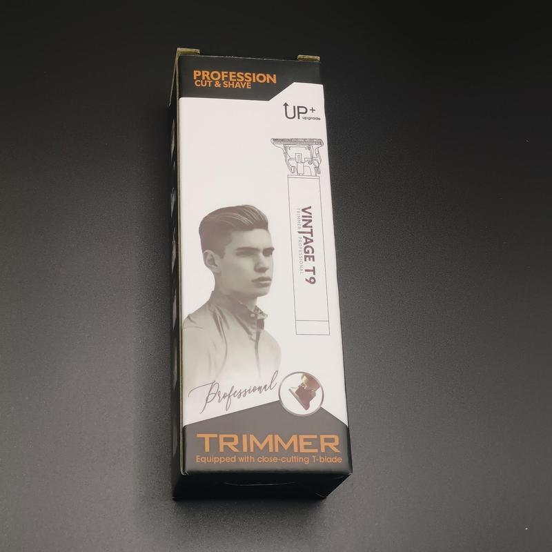 Electric Hair Trimmer Kit, Engraving Pattern T-blade Multifunctional Portable Rechargeable Hair Clipper Set with Display, Hair Styling Tools,Electrical Gadgets, USB Rechargeable Clipper