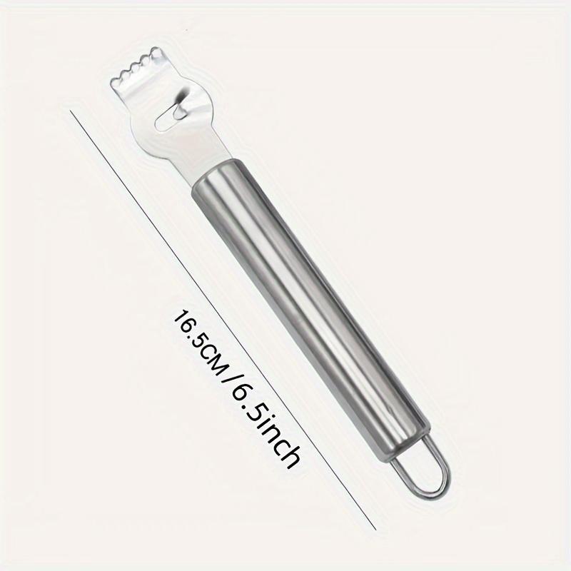 1pc Stainless Steel Lemon Zester/Grater/Coconut/Pineapple Shredder/Cocktail Tool