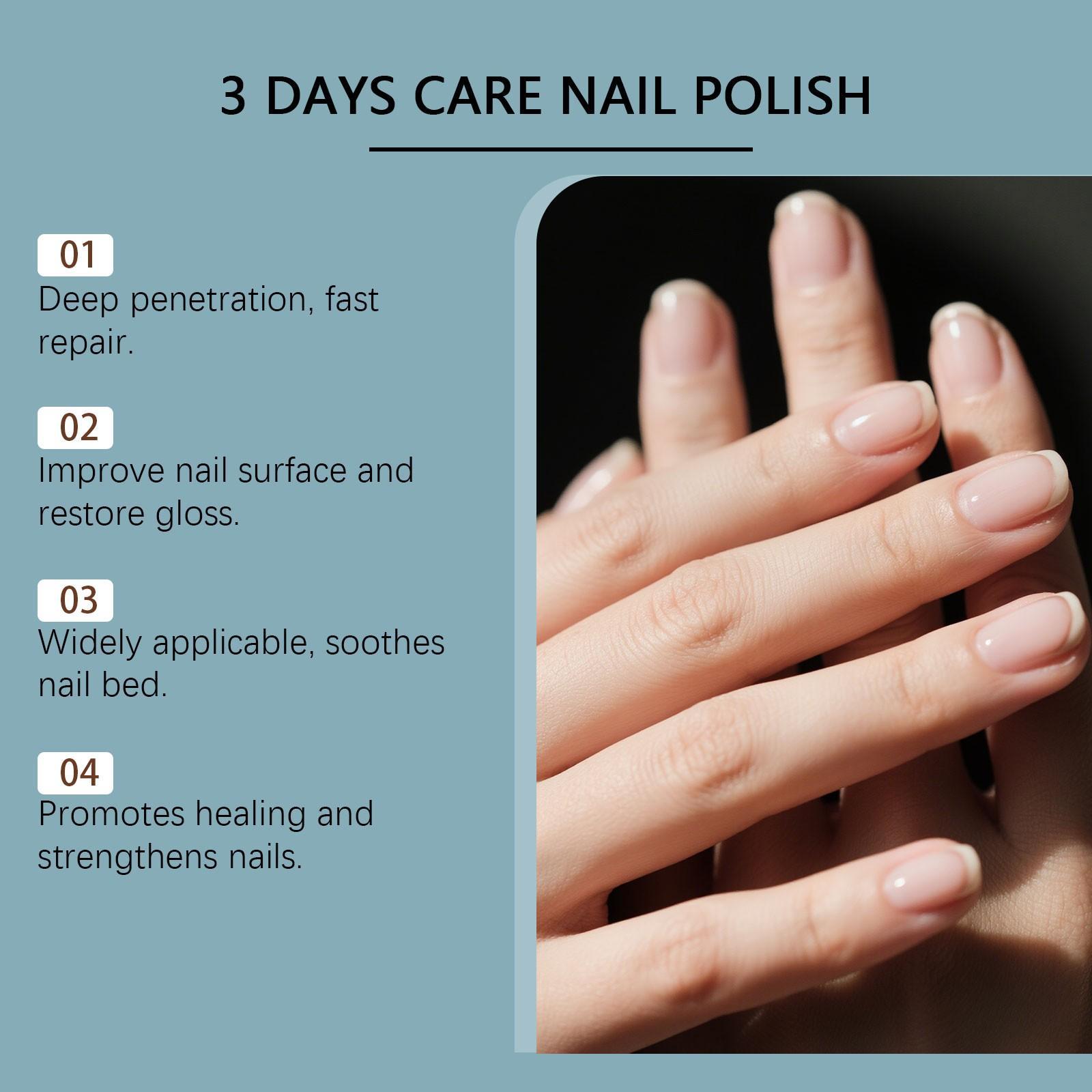Nail Care Oil, Nail Strengthener Oil for Soft & Breakable Nails, Fast-Drying Formula That Prevents Peeling and Cracking, Strengthening Gel for Healthy Nails