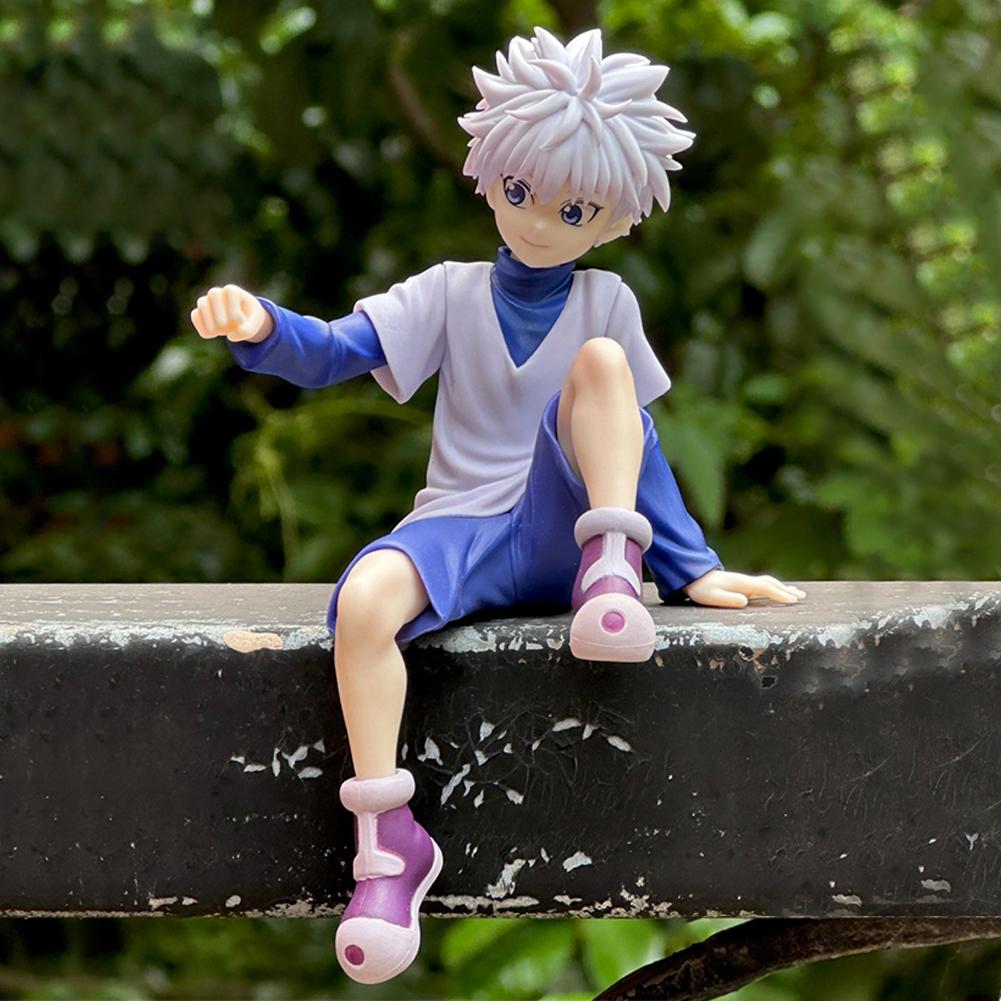 12CM Anime Figures GON·FREECSS Killua Zoldyck Collectible Model Figurine Toys PVC Action Figures Dolls Birthday Xmas Gifts 2pcs
