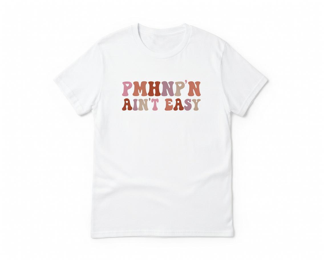 PMHNP Nurse T-Shirt - Psychiatric Mental Health Nurse Unisex Tee - Mental Health Nursing Gift, PMHNP Graphic Shirt