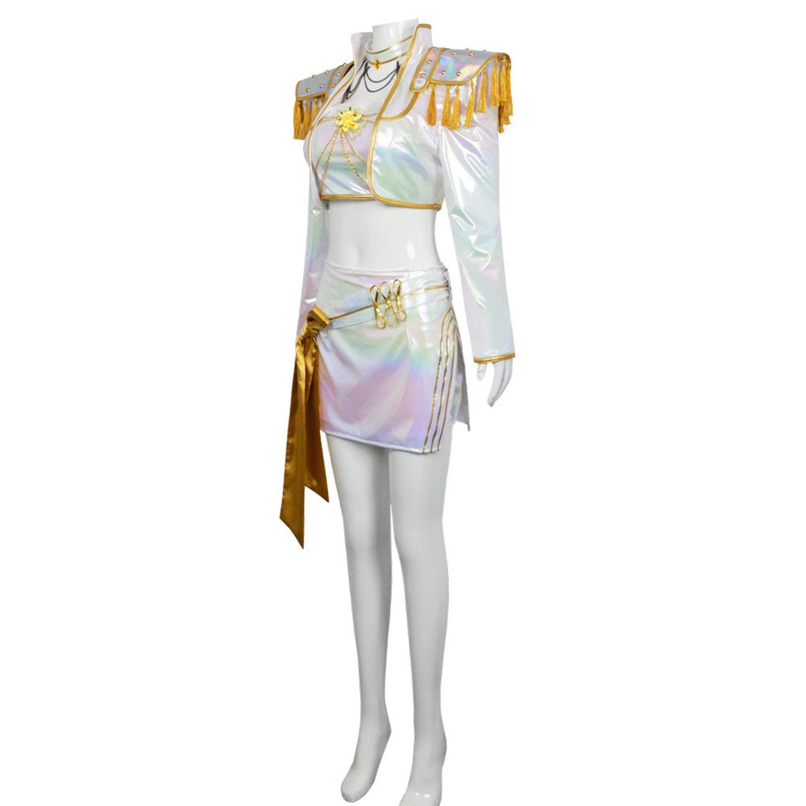 Halloween Dance Costume and Music fashion Style Cosplay Set |               3-piece Performance Set Children's Party Suitable for Ages 3-12