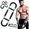 Chest Shoulder Arm Twister Trainer - Adjustable Power Twister Bar with Detachable Forearm Strengthener, Foam Anti-Slip Handles, Durable Metal Spring, Compact Portable Strength Training for Home gyms, Office, Travel