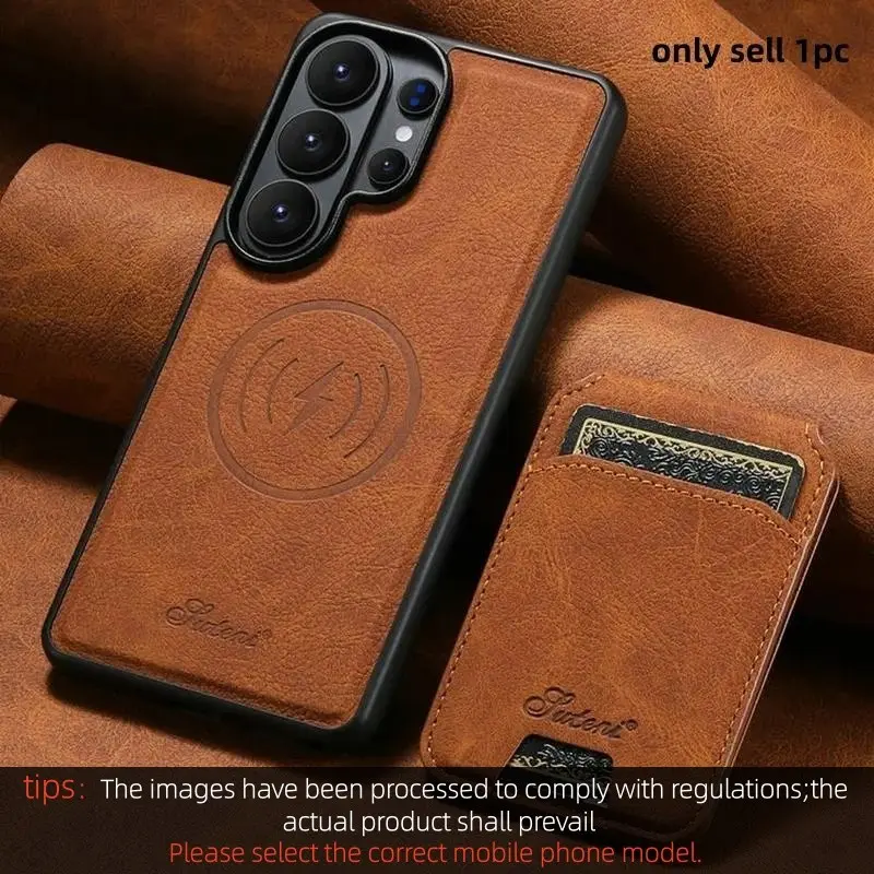 For Samsung Galaxy S26 Ultra 5G 2In1 Detachable Leather Wallet Cellphone Case Casing For Galaxy S26 Plus+ Case S26 S 26 Ultra Magnet Back Cover Protection Protective Accessories Protector