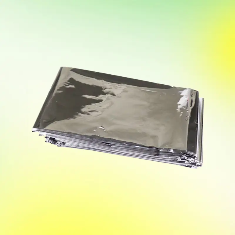Dual Silver Side Portable Thermal Blanket Outdoor Sun Protection Emergency Survival Rescue Equipment