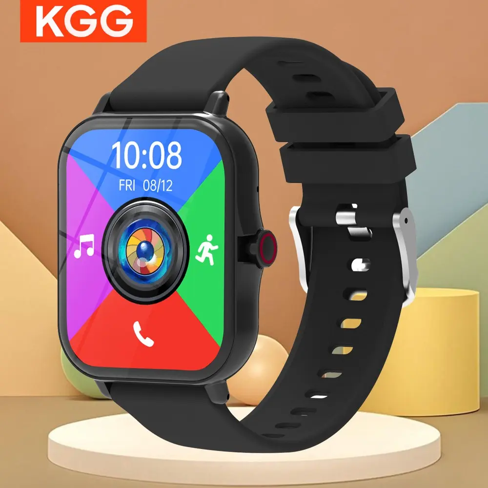 Fashion Adult Smart Watch BT Call Music Camera, Alarm Message Reminder Weather Calculator Password Lock, Men Women Sports Watch