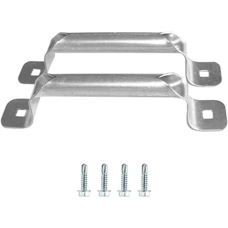 (2 PCS)Garage Door Bottom Lift Handle, Galvanized Steel,Garage Door Lift Handle,Garage Door Hardware