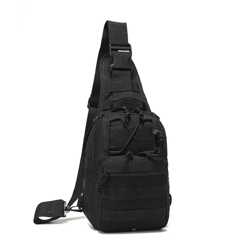 Tactical Sling Chest Bag, Sling Crossbody Bags, Molle Webbing, Waterproof Oxford, Crossbody Fanny Pack, Adjustable Shoulder Strap, Lightweight, Outdoor, Hunting, Fishing, Daily Use
