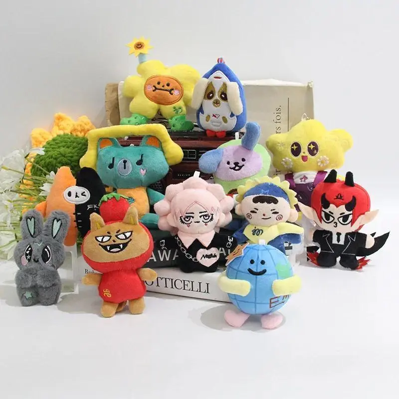 2026 Hot Thailand GMMTV CP Plush Keychain - PP Cotton Filled Cartoon Cute Pendant, Key Tags, Cool Keychains for JAIDEE BABII WIN ForceBook AouBoom Fans Birthday Gift