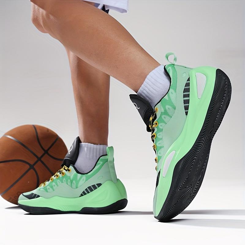 (New)Men's & Women's Dunking Basketball Shoes - Heavy-Duty Shock-Absorbing Training Sneakers with Anti-Slip Sole, Mid-Calf for Outdoor Streetwear, Dunkable Court Shoes