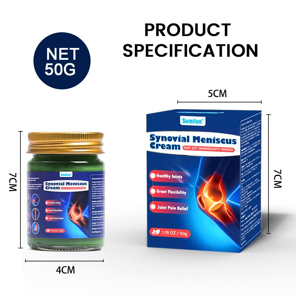 Sumifun Synovial Meniscus Cream 50g - Herbal Joint & Muscle Relief for Comfort & Flexibility - Healthcare Therapy arnica con diclofenac oy naproxen o joint protection bee venom joint relief cream Sumifun Synovial Meniscus Cream 50g - Herbal Joint & Muscle Relief for Comfort & Flexibility - Healthcare Therapy arnica con diclofenac oy naproxen o joint protection bee venom joint relief cream