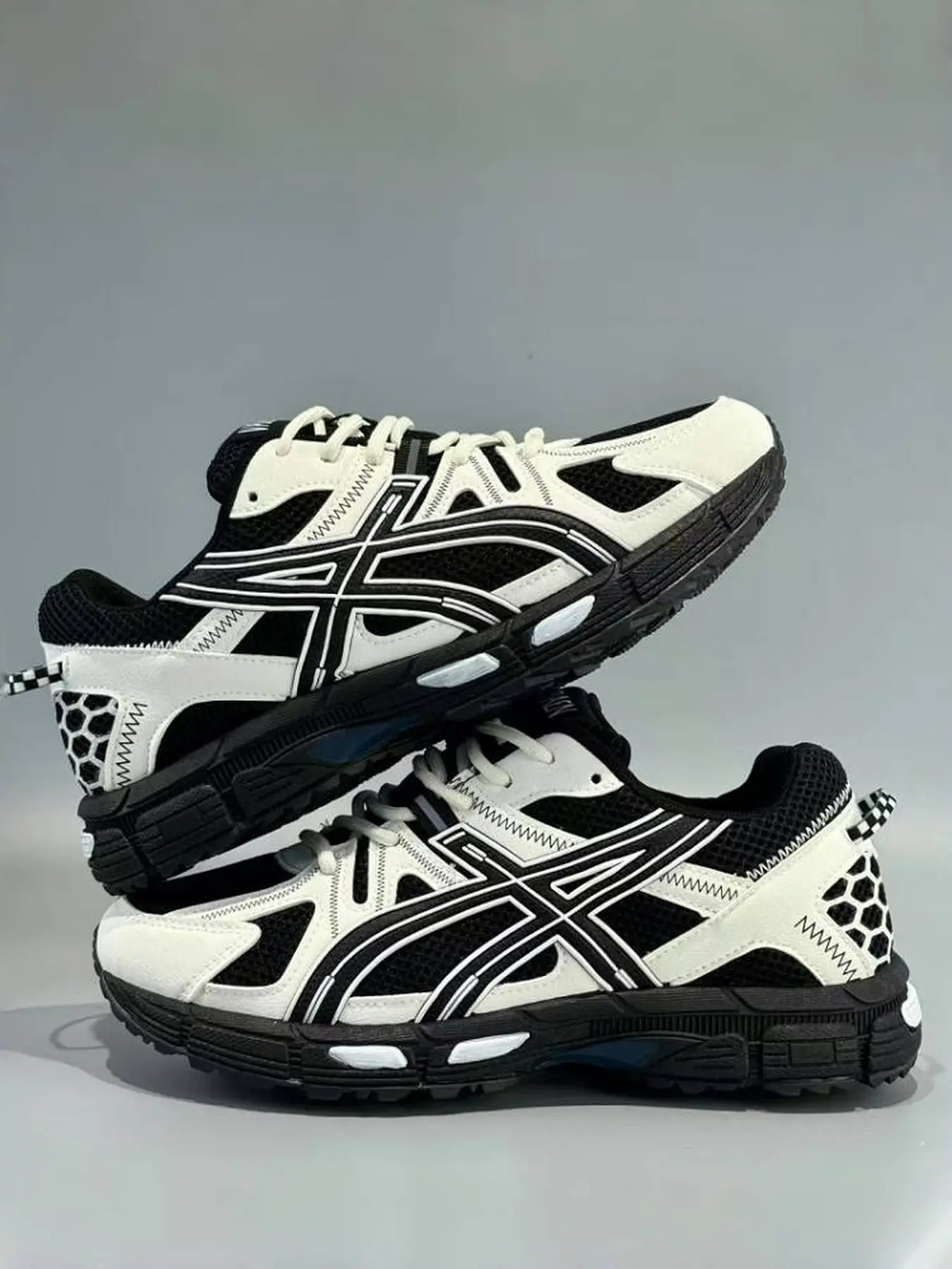 Men breathable dad shoes honeycomb heel cushioned sole wearable for all-day city light workouts
