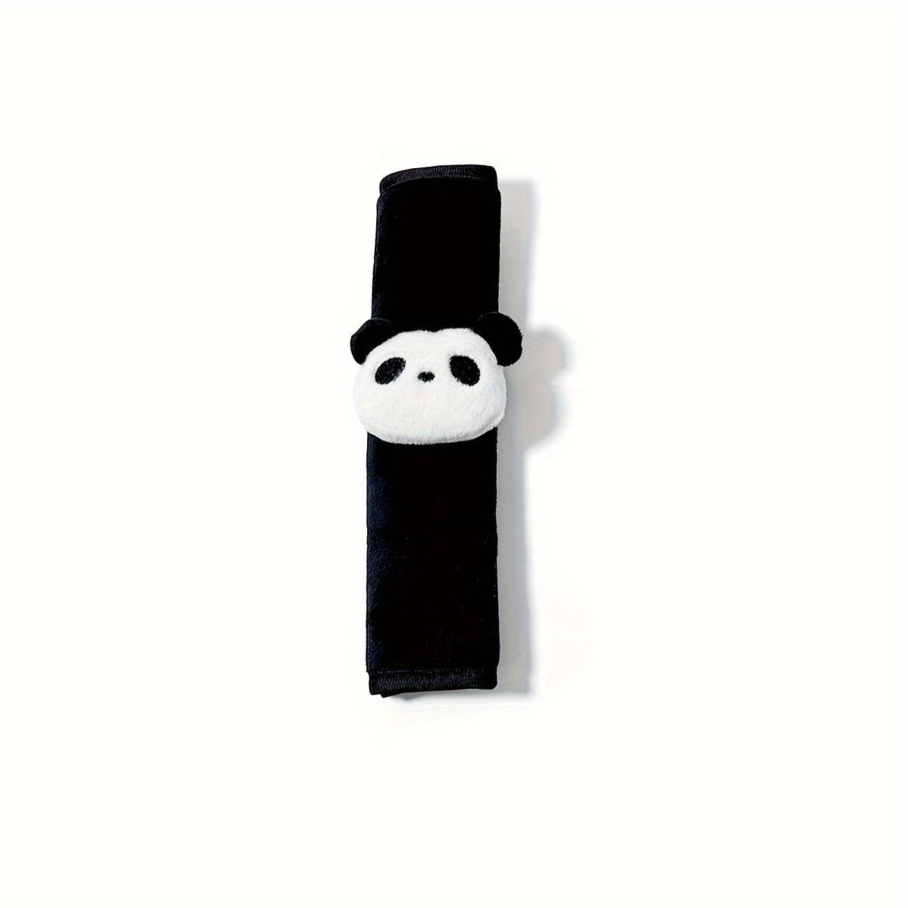 Cute Panda Design Car Seat Belt Shoulder Pad, Creative Car Seat Belt Shoulder Protector, Car Interior Decoration Accessories for Women & Girls