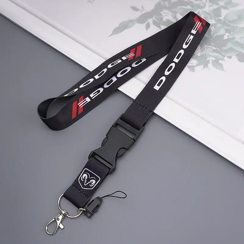 Creative Car Lanyard Neck Straps Chain for Dodge Durango RAM 1500 Charger Caliber Journey Demon Nitro Challenger, Fashionable Gift Idea