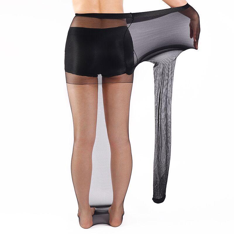 Women Ultra Thin Natural Nude Look Pantyhose High Waist Slimming Fake Bare Legs Transparent Skin Tone Tights for Spring Summer