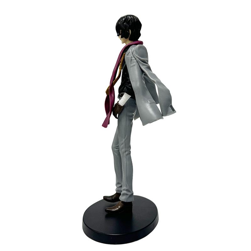 Anime BUNGO STRAY DOGS Dazai Osamu Figures Figure PVC Action Figure Model Collectible Japanese Dolls Desk Decorations Gift 23cm