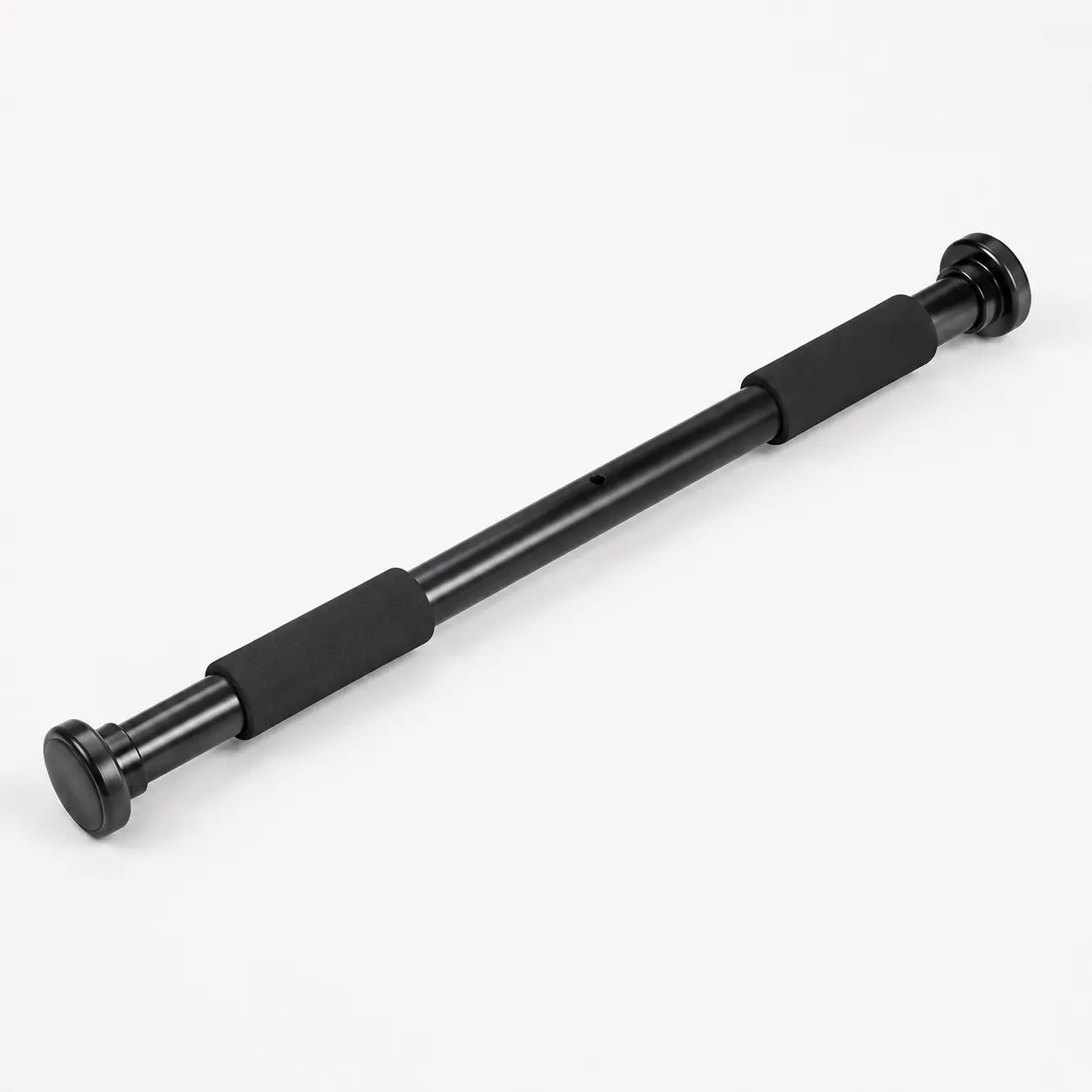 Adjustable Thick Steel Pull Up Bar with Protector | Stable, No-Drill Doorway Exercise Equipment for Home Gyms & Renters, Upperbody Workout & Resistance Training, Sturdy