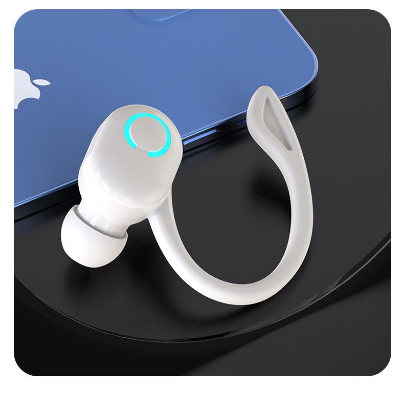 Wireless Single Ear Bluetooth Headset Over-Ear Sports Earphones Long Battery Clear Call Stable Fit