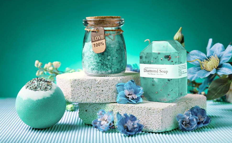 Gifts for Mom, Women, Wife, Girlfriend, Sister, Friend, Her - Mothers Day, Birthday, Valentines, Christmas Gifts - Gardenia Inspirational Self Care Spa Gift Basket Set, Thank You Gifts