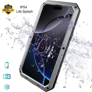 Outdoor Heavy-Duty Smartphone Case - Shockproof, Dustproof, Water-Resistant Cellphone Shell for iPhone 17,16,15,14,13,12,11 Pro Max Handheld Accessories