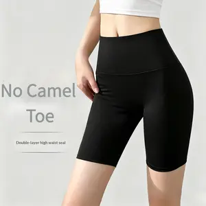 Women High Waisted 5 Inch Biker Shorts Buttery Soft No Camel Toe Tummy Control Butt Lifting Yoga Workout Shorts gym running