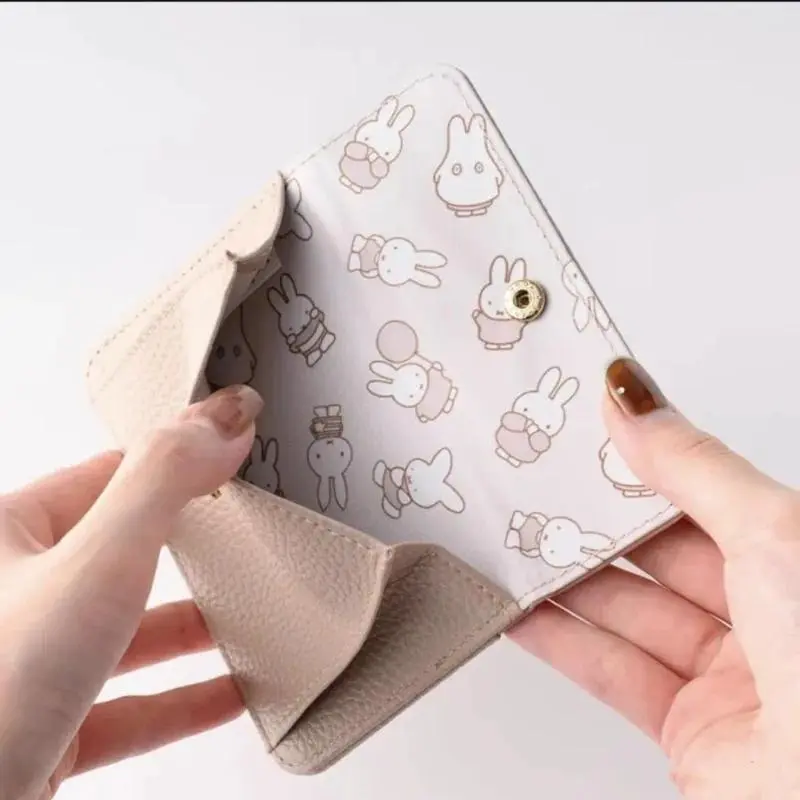 New Miffy Series Cartoon Print Coin Holder/Purse - Exquisite Compact Portable Size Lightweight Coin Wallet Pouch, Fashion Card Holder, Party Gift for Kids (Home & Festive Party Supplies), Children Kids, Compact Pack