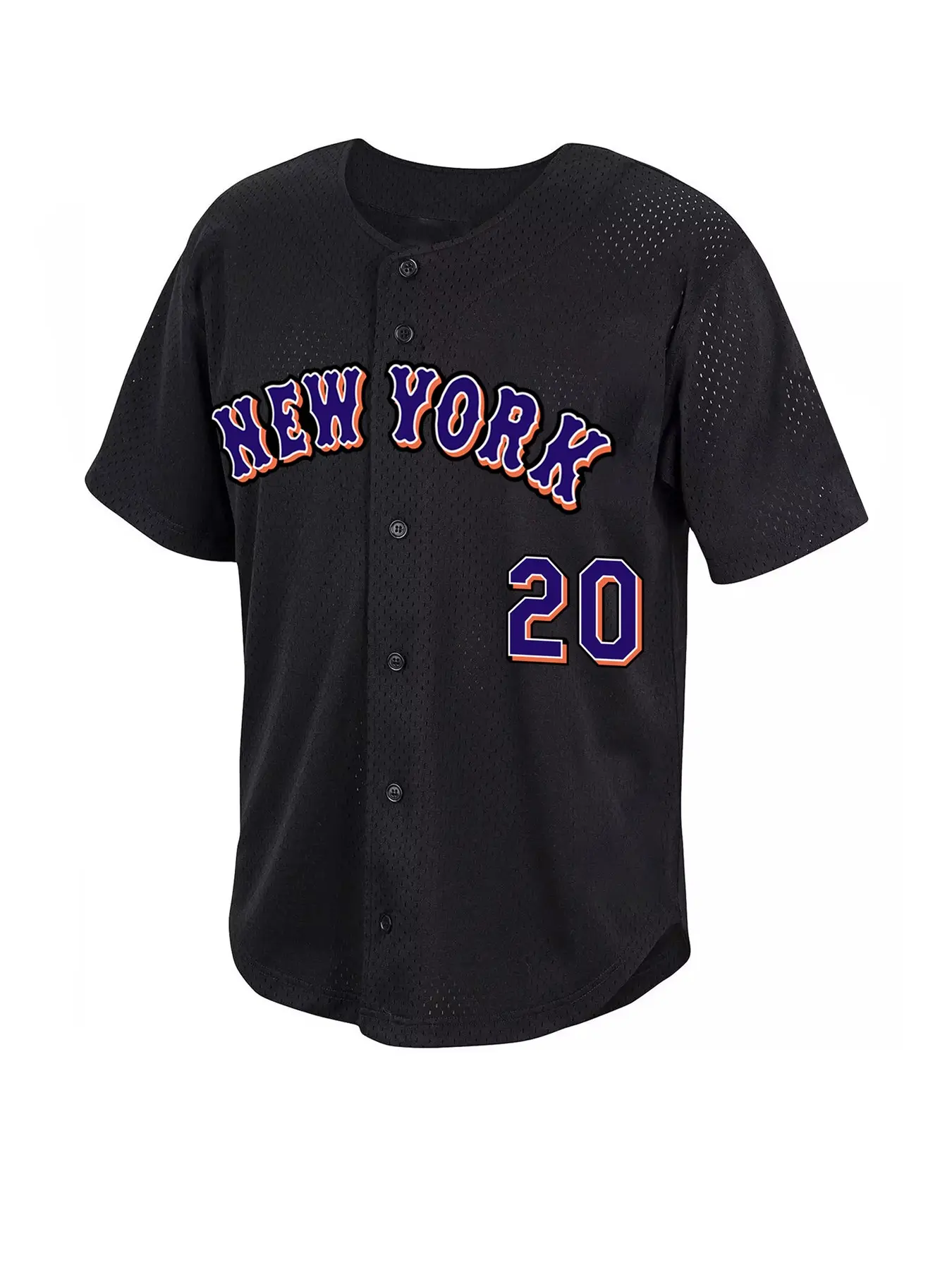 Men's Baseball Jacket 20 Vintage Embroidered Casual Training T-Shirt, Sporty V-Neck Short Sleeve, All Seasons Loose-Fit Long Clothing