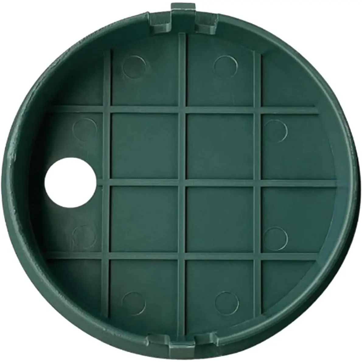 Green Valves Box Covers Lid For Round Sprinkler Systems Irrigation Control Garden Parks Public Industrial Use
