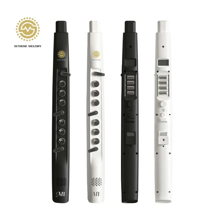 SUNRISE MELODY M1 EWI - 26 Timbres, 5 Octaves, 3 Vibrato Modes, 4 Fingering Modes | Beginner-Friendly, USB-C Rechargeable (1600mAh Battery) | Portable Digital Wind Instrument with Touch Keys & Built-in Speaker