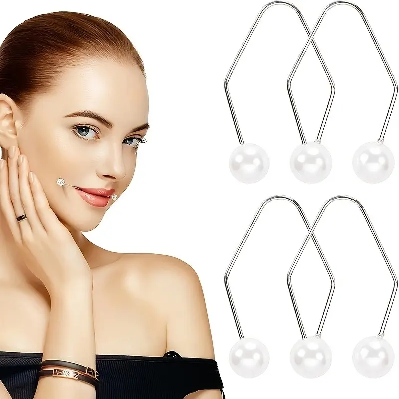 6-Pieces set Facial Dimple Trainer Set, Portable Smile Enhancer, Muscle Exercise Tool, Face Massage Roller, Shape Facial Contours, Facial Shaping Tool