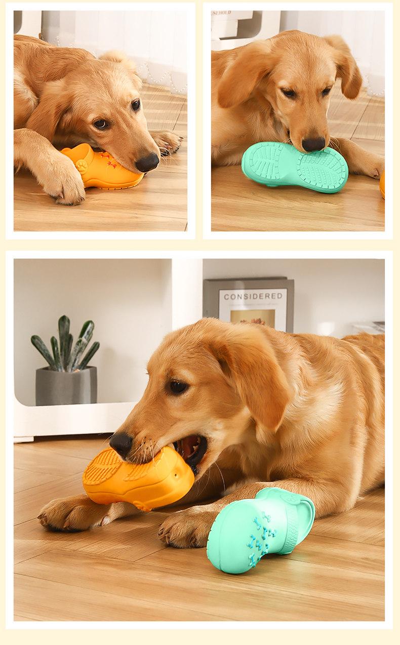 Squeaky Dog Toy - Soft Teething Chew Shoe for Puppies & Small Dogs - Durable Stuffed Animal with Built-in Squeaker - Fun Fetch & Cuddle Toy