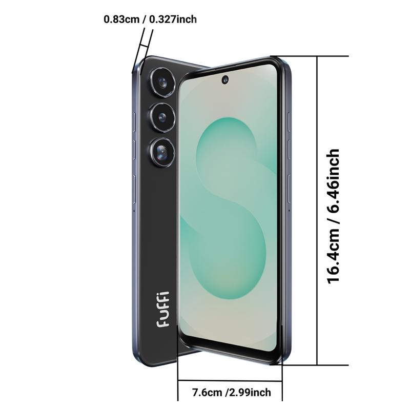 FUFFI 6.56 Inch Smartphone, 1 Count Unlocked 4G Network Android 10.0 Phone, Dual SIM Cards, Quad Core Processor, Fashion Phone for Gaming, Watching Movie FUFFI 6.56 Inch Smartphone, 1 Count Unlocked 4G Network Android 10.0 Phone, Dual SIM Cards, Quad Core Processor, Fashion Phone for Gaming, Watching Movie