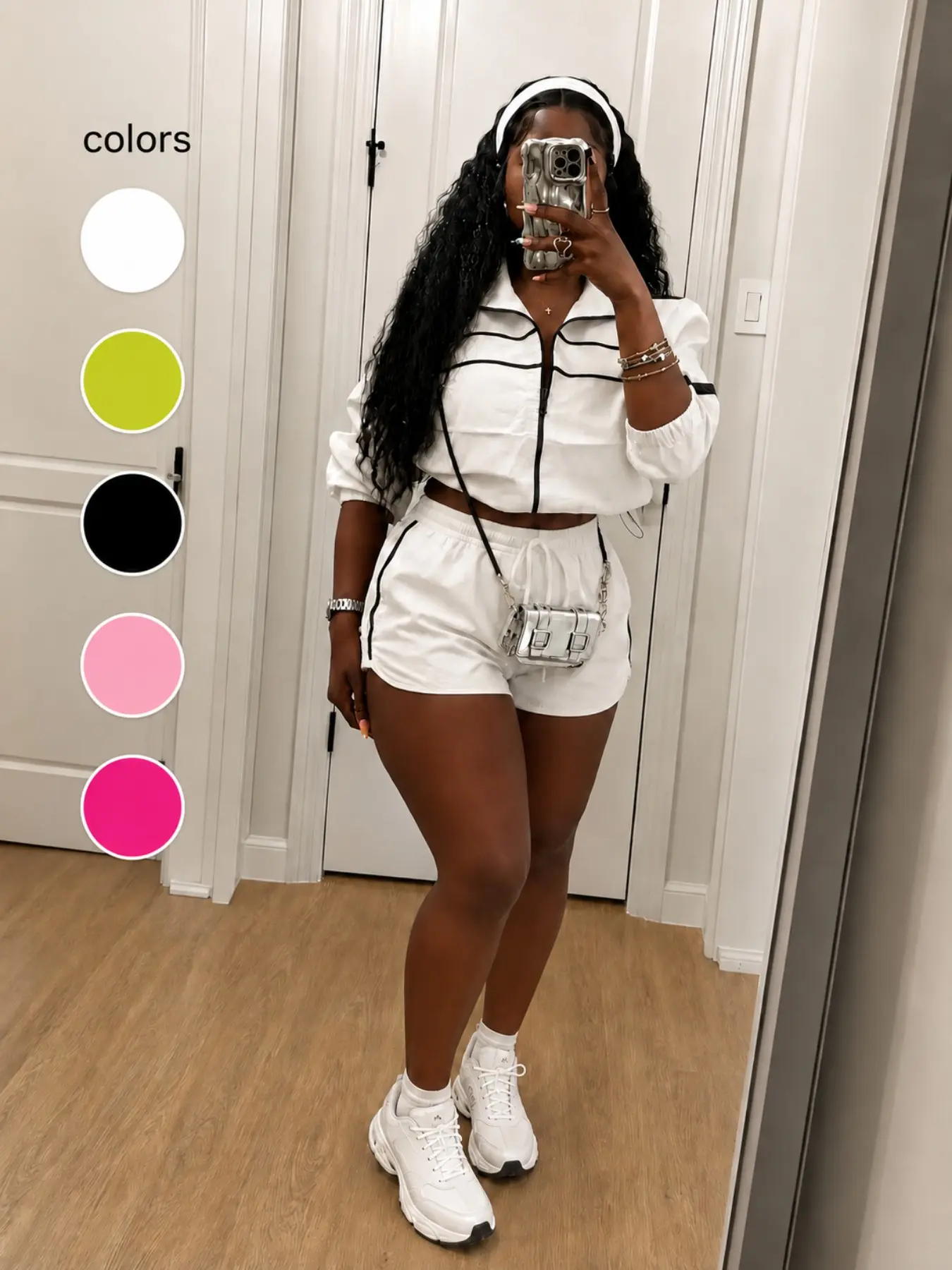 Women's New Casual Sporty Top and Shorts Set, Sporty Fashion Set, Sport Casual Outfit, Comfortable Two-Piece, Casual Sportswear Set, Perfect for Daily Wear, Trendy and Stylish Clothing