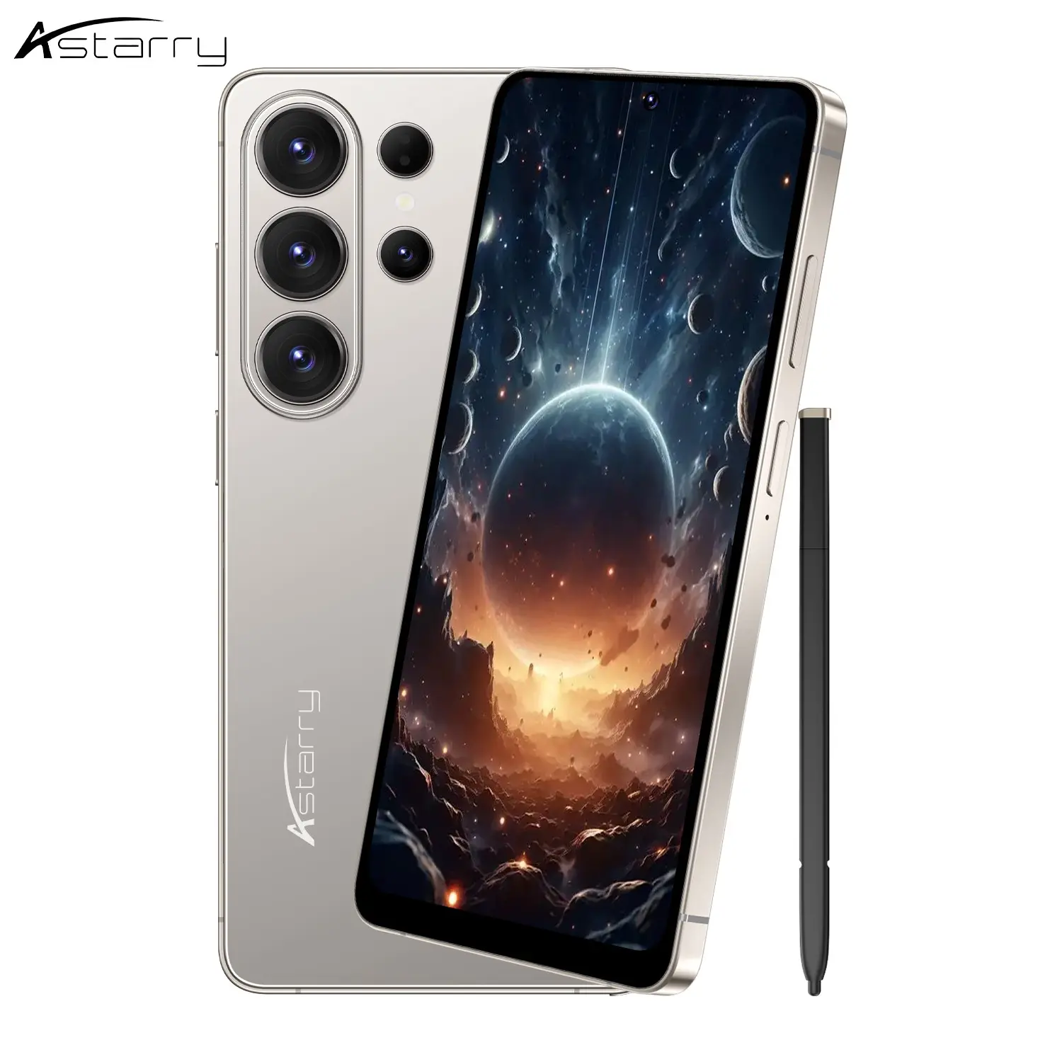 Astarry-4g Smart Phone, 6.75-Inch Screen, 3gb+32GB RAM, Android 12, Dual Sim, GPS, WiFi, Bluetooth-compatible, 4100mah Battery, Fashionable Design