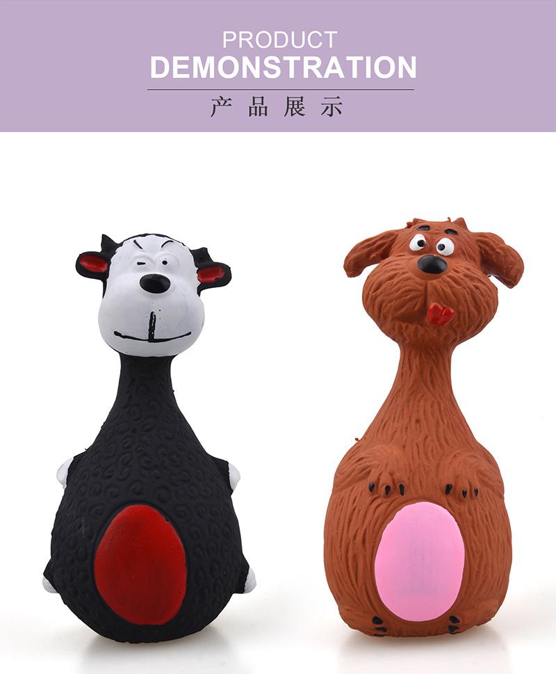 Direct sales from the manufacturer: latex toys, latex sound-making toy for dogs, big-bellied elephant, cartoon pet toy