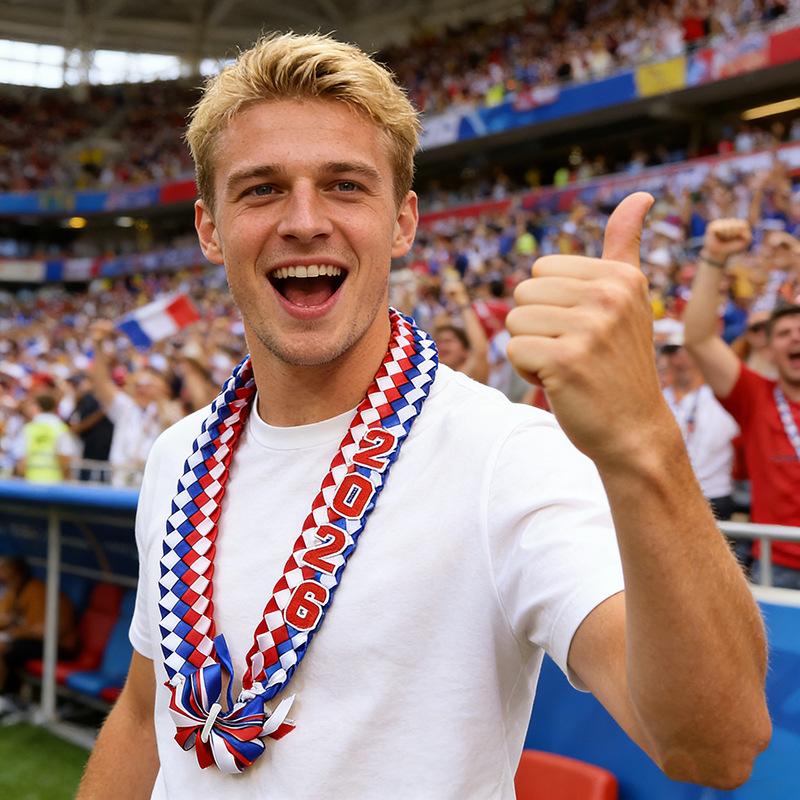 Graduation Birthday Holiday Celebration Garland Ribbon Handmade DIY Ribbon