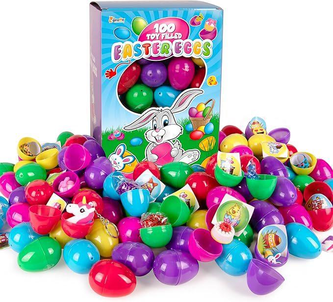 New Easter Egg Toys, Printed Plastic Openable Eggs, DIY Rabbit Gashapon, Easter Gifts
