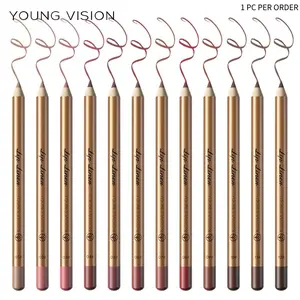 YOUNG VISION Matte Lip Liner, 12 Colors, Long-Lasting, Smudge-Proof, Precise Application, Perfect for Defined Lips, Easy to Use, Lipliner