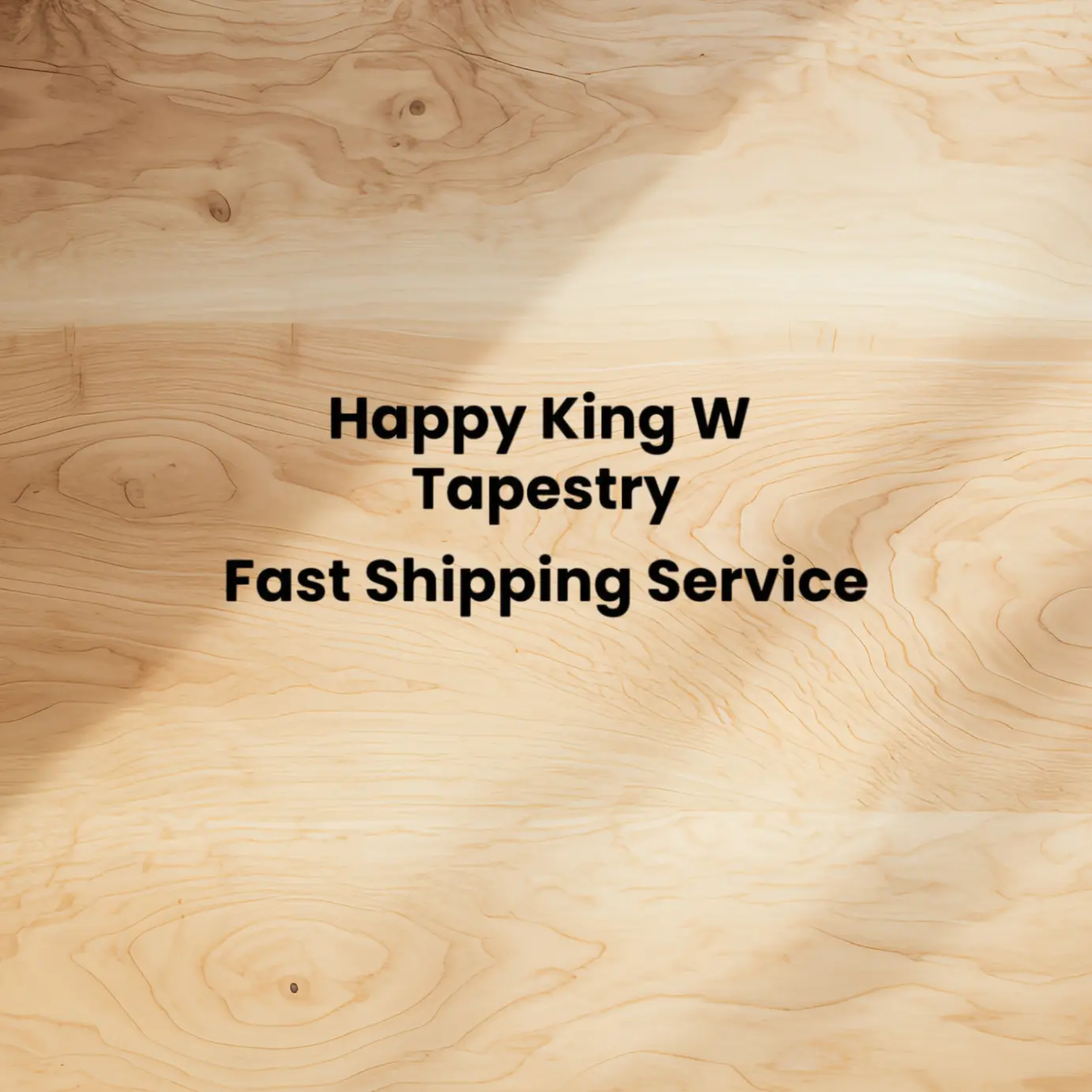 Happy King W Tapestry, Home Decor for Room & Living Room, with Fast Shipping Service, Room Decor homedecor
