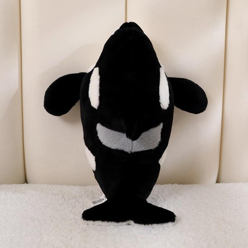 Lifelike Killer Whale Plush Toys Stuffed Orcinus Orca Fish Doll Cute Shark Cartoon Soft Sleep Pillow Kids Girls Baby Gift