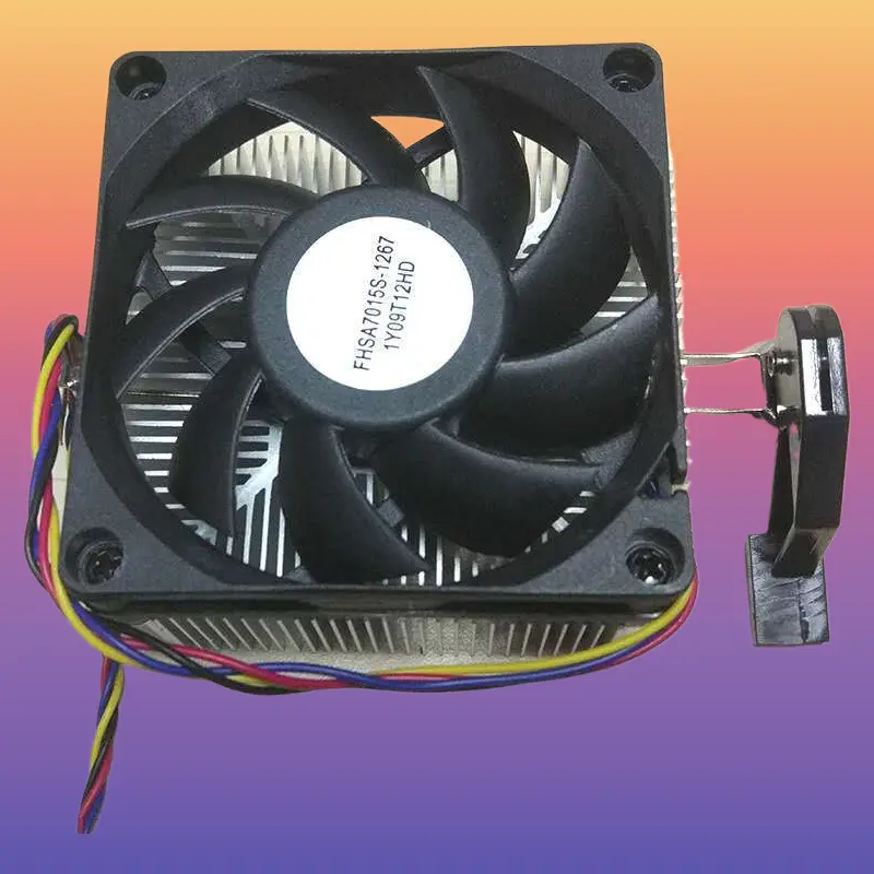 4-Pin Silent CPU Cooling Fan with Hydraulic Bearing, Compact Fit Universal Radiator Fan for AMD Platform Desktop Computer Processor Cooling Accessory, Amd Platforms