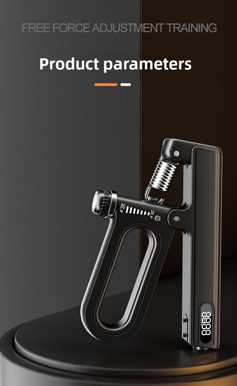 Digital Counting Grip Strengthener – Forearm, Finger, Wrist Trainer & Rehab Tool