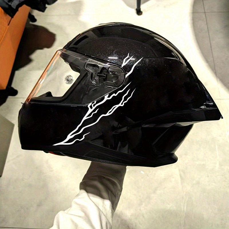 Creative Lightning Pattern Car Sticker, Reflective Laser Sticker, Waterproof Durable Decorative Self-adhesive Sticker for Motorcycle Body